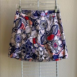 NWT Express pink floral Mini Skirt